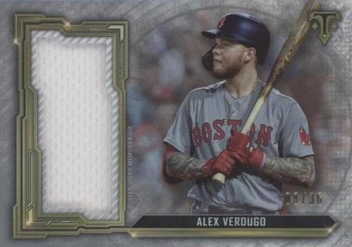 2020 Topps Triple Threads - Alex Verdugo #SJR-AV
