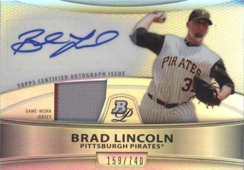 2010 Bowman Platinum - Brad Lincoln #PAR-BL