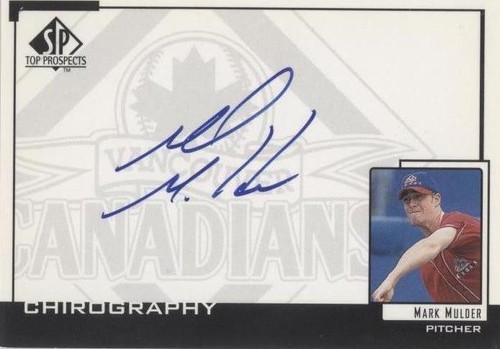 2000 SP Top Prospects - Mark Mulder #MM