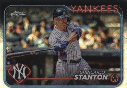 2024 Topps Chrome Logofractor Edition - Giancarlo Stanton #275
