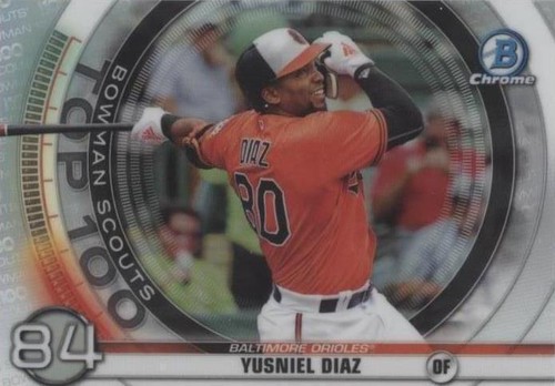 2020 Bowman - Yusniel Diaz #BTP-84