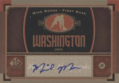2012 SP Signature Edition - Mike Morse #WAS 2