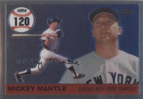 2007 Topps Chrome - Mickey Mantle #MHRR120