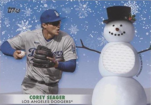 2021 Topps Holiday - Corey Seager #WRC-CS