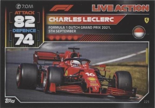 2022 Topps F1 Turbo Attax - Charles Leclerc #225