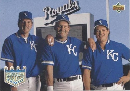 1993 Upper Deck - George Brett Gregg Jefferies Wally Joyner #54