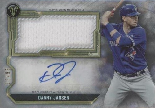 2020 Topps Triple Threads - Danny Jansen #ASJR-DJ