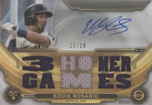 2019 Topps Triple Threads - Eddie Rosario #TTAR-ER3