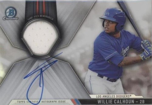 2017 Bowman Chrome - Willie Calhoun #CAR-WC