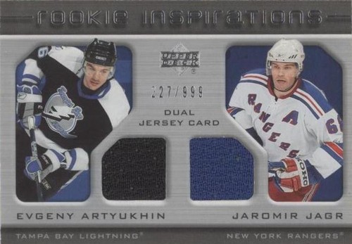 2005-06 Upper Deck Rookie Update - Evgeny Artyukhin Jaromir Jagr #234