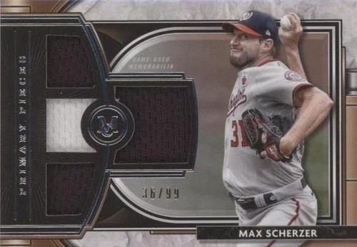 2021 Topps Museum Collection - Max Scherzer #SPQR-MSC