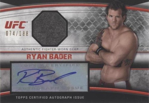 2010 Topps UFC Knockout - Ryan Bader #AFG-RB