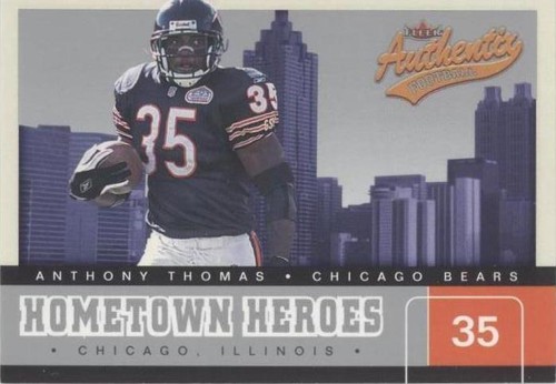 2002 Fleer Authentix Anthony Thomas #5 HH