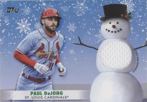 2021 Topps Holiday - Paul DeJong #WRC-PD