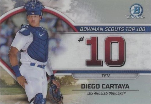 2023 Bowman - Diego Cartaya #BTP-10