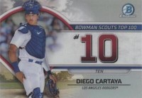 2023 Bowman - Diego Cartaya #BTP-10