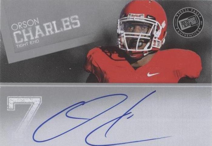 2012 Press Pass Orson Charles #PPS-OC