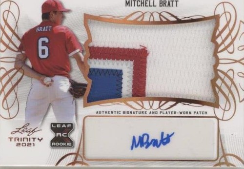 2021 Leaf Trinity - Mitch Bratt #PA-MB2