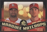 2008 SP Authentic - Albert Pujols Brad Lidge #MM-3