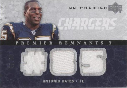 2007 UD Premier Antonio Gates #PR3-AG