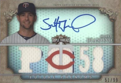 2013 Topps Triple Threads - Scott Diamond #145