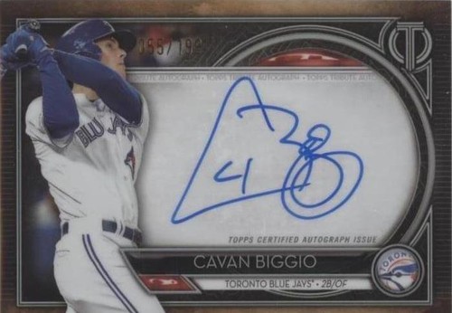 2020 Topps Tribute - Cavan Biggio #TA-CB