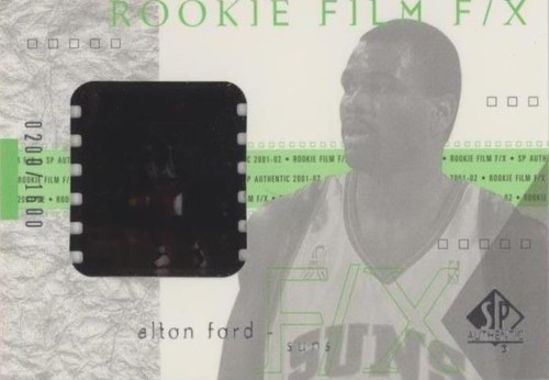 2001-02 SP Authentic - Alton Ford #95