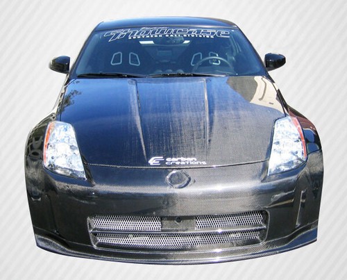 Carbon Creations OEM Hood - 1 Piece for 2003-2006 350Z Z33