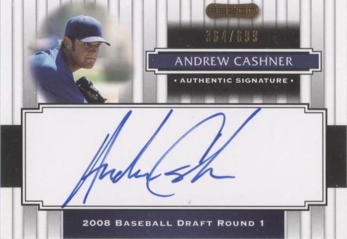 Razor Signature Series 2008 - Andrew Cashner #119