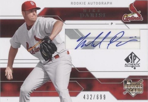 2008 SP Authentic - Mike Parisi #149