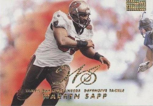 1998 Skybox Premium Warren Sapp #74