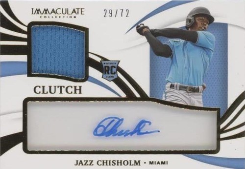 2021 Panini Immaculate Collection - Jazz Chisholm #CCR-CH