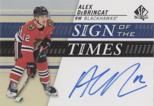 2019-20 SP Authentic - Alex DeBrincat #SOTT-AD