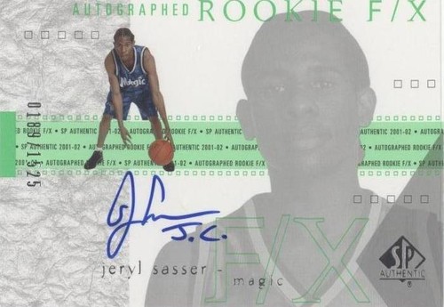 2001-02 SP Authentic - Jeryl Sasser #128