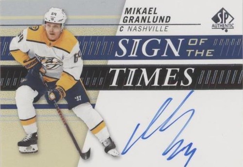 2019-20 SP Authentic - Mikael Granlund #SOTT-MG