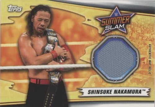 2019 Topps WWE Summerslam - Shinsuke Nakamura #MR-SN