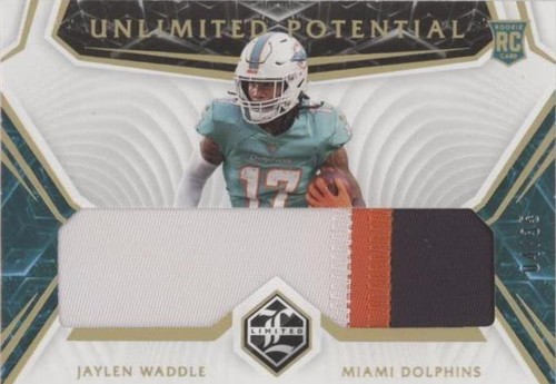 2021 Panini Limited Jaylen Waddle #UP-JW