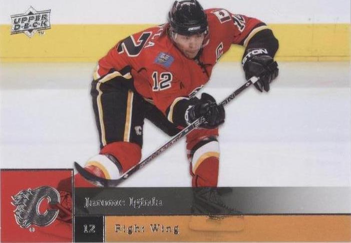 その他 Upper Deck 2008-09 Black Jarome Iginla 2008-09 upper deck