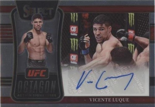 2022 Panini Select UFC - Vicente Luque #OA-VLQ