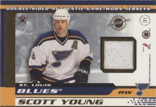 2001-02 Pacific Vanguard - J.P. Dumont Scott Young #31