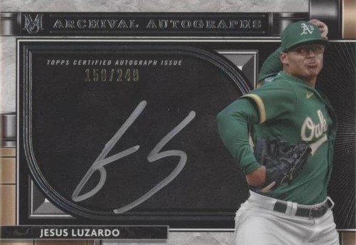 2021 Topps Museum Collection - Jesus Luzardo #AA-JL