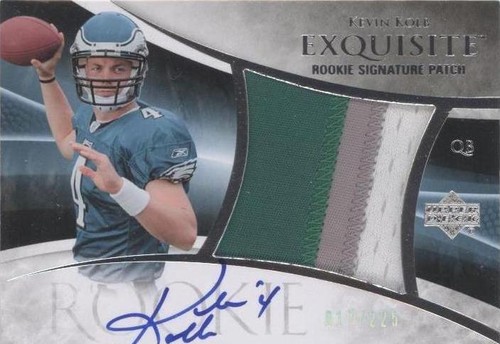2007 Upper Deck Exquisite Collection Kevin Kolb #115