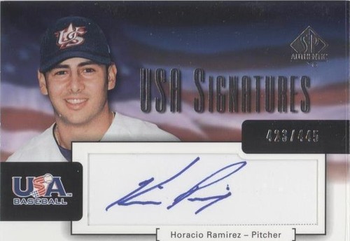 2004 SP Authentic - Horacio Ramirez #USA-17