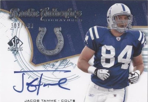 2008 SP Authentic Jacob Tamme #239