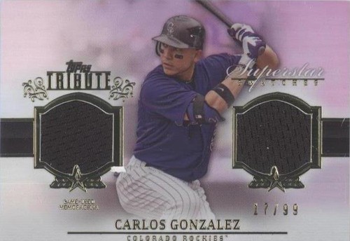 2013 Topps Tribute - Carlos Gonzalez #SS-CG