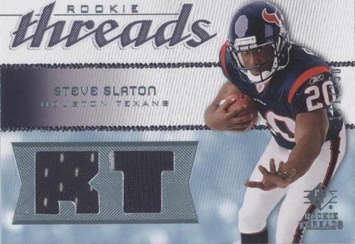 2008 SP Rookie Threads Steve Slaton #RT-SS