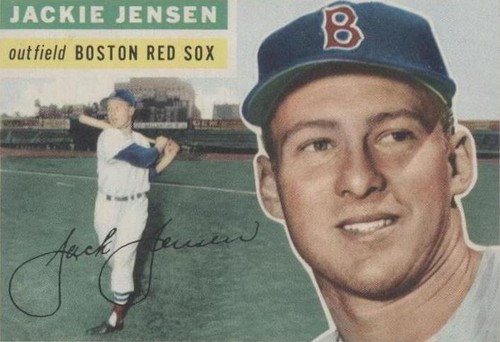 1956 Topps - Jackie Jensen #115