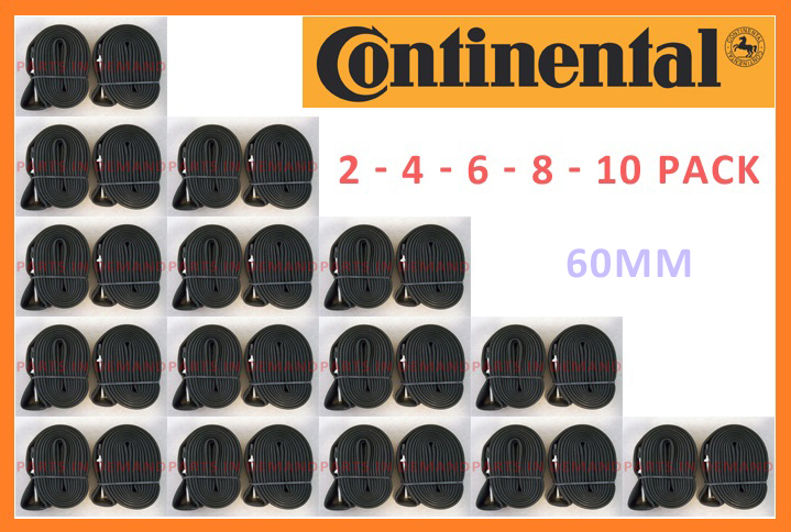 NEW BULK Continental RACE 28 700c x 18-25 60mm Stem Presta Valve Bike Inner Tube