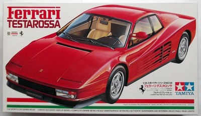 Tamiya No 24059 1/24 Scale Ferrari Testarossa model car kit