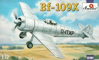 Amodel 1:72 Bf-109X #72191